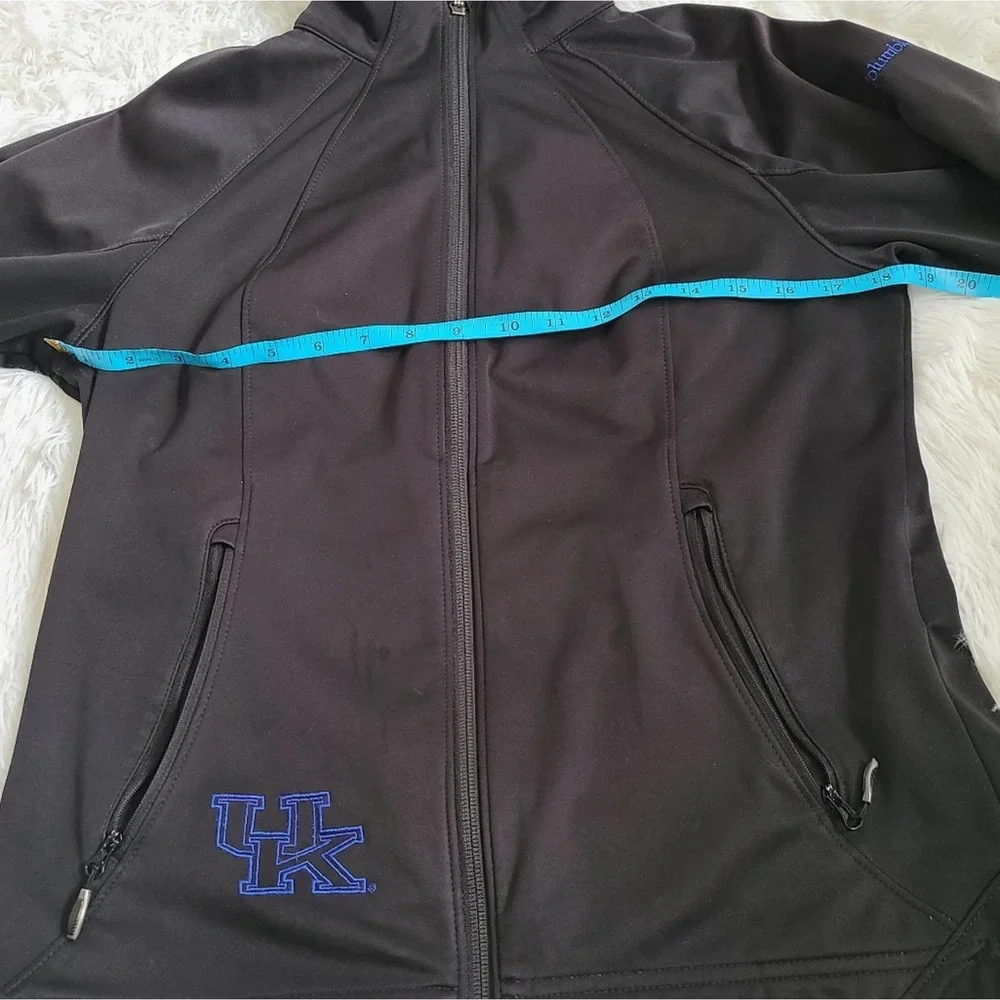 Columbia Omni-Heat Black Full Zip Jacket Size Small